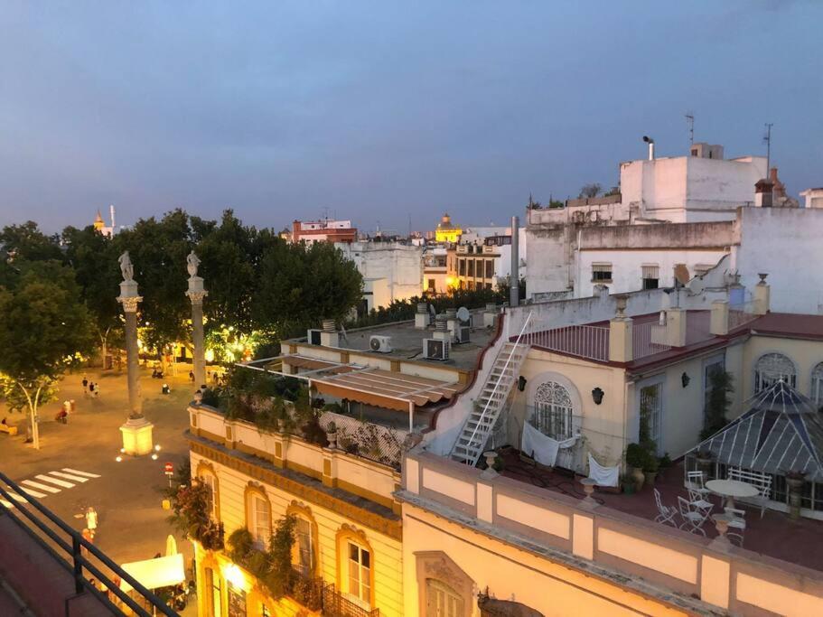 Luminoso Atico En Sevilla Centro Con Vistas A La Plaza Alameda De Hercules - Hasta 4 Personas" Eksteriør bilde